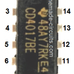 IC 4017十年的计数器图像